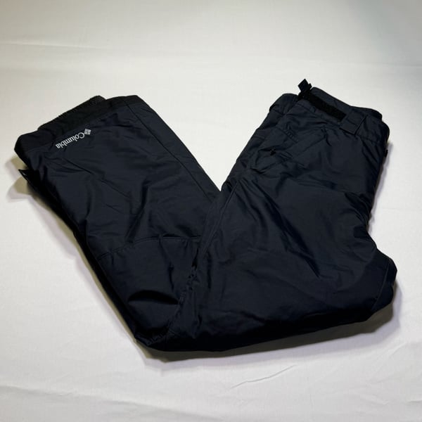 Columbia Omni-Tech Waterproof Ski Snow Pants Black Size S Regular
