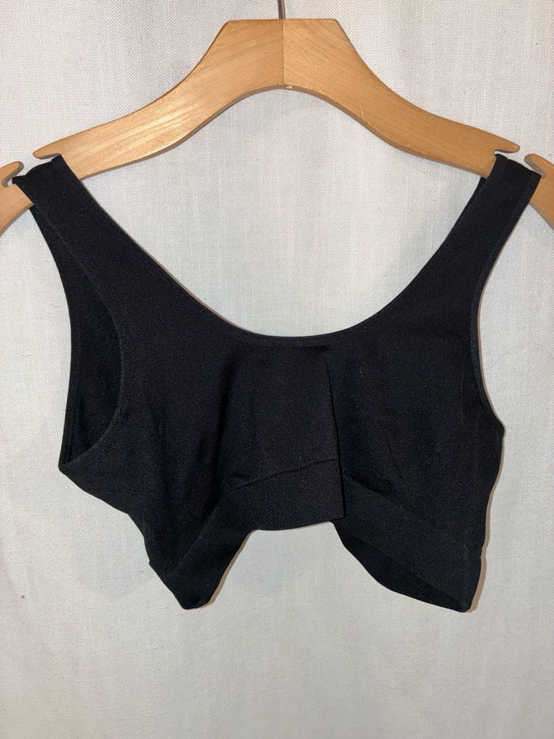 Auden Nursing Unlined Seamless Bra Black 5