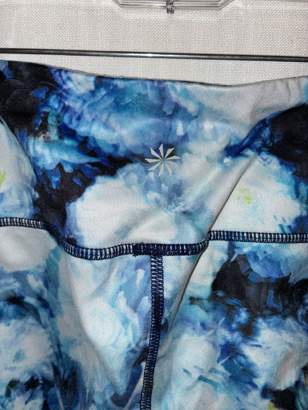 Athleta Floral Print Leggings Size ST 6
