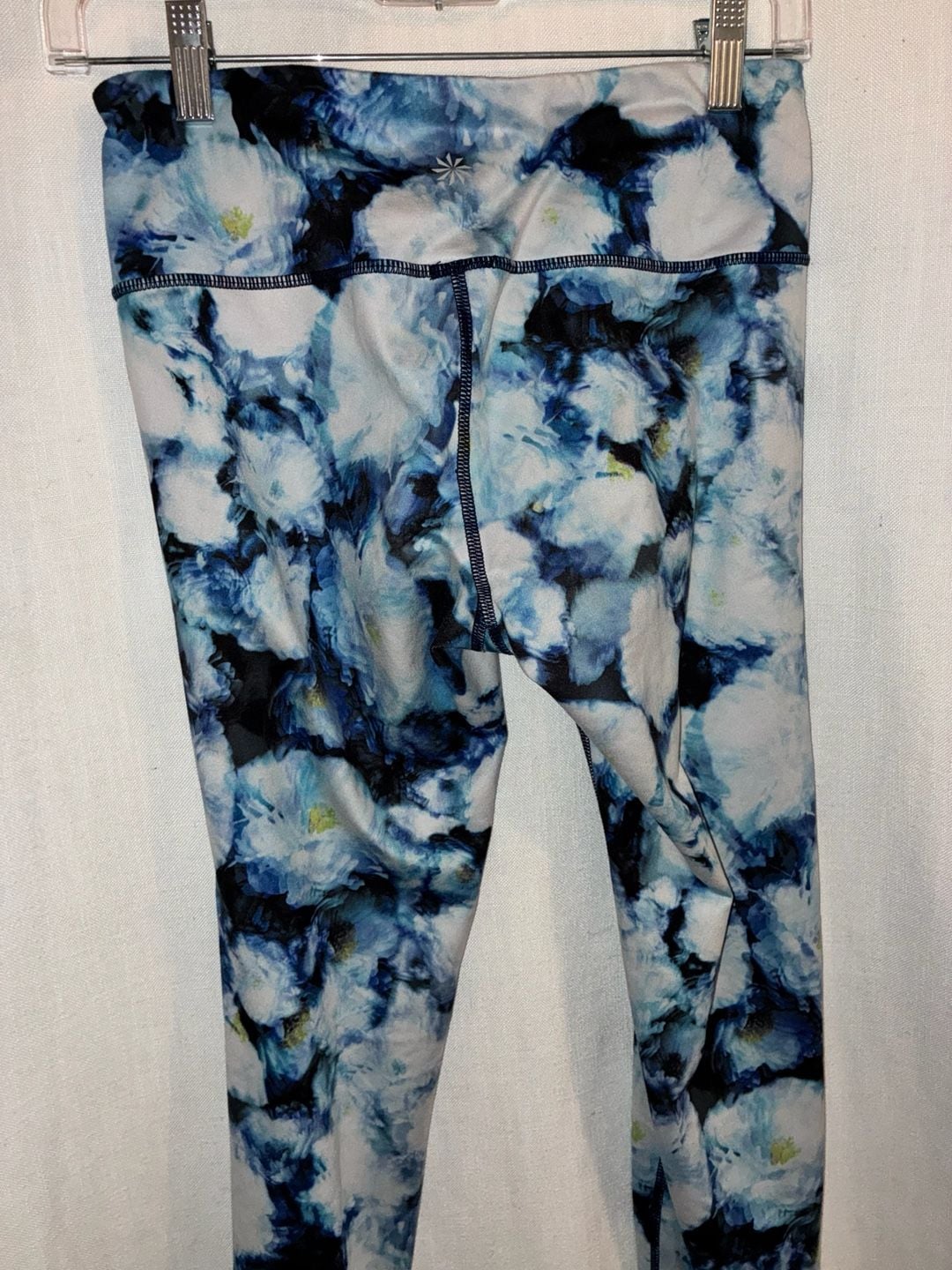 Athleta Floral Print Leggings Size ST 7
