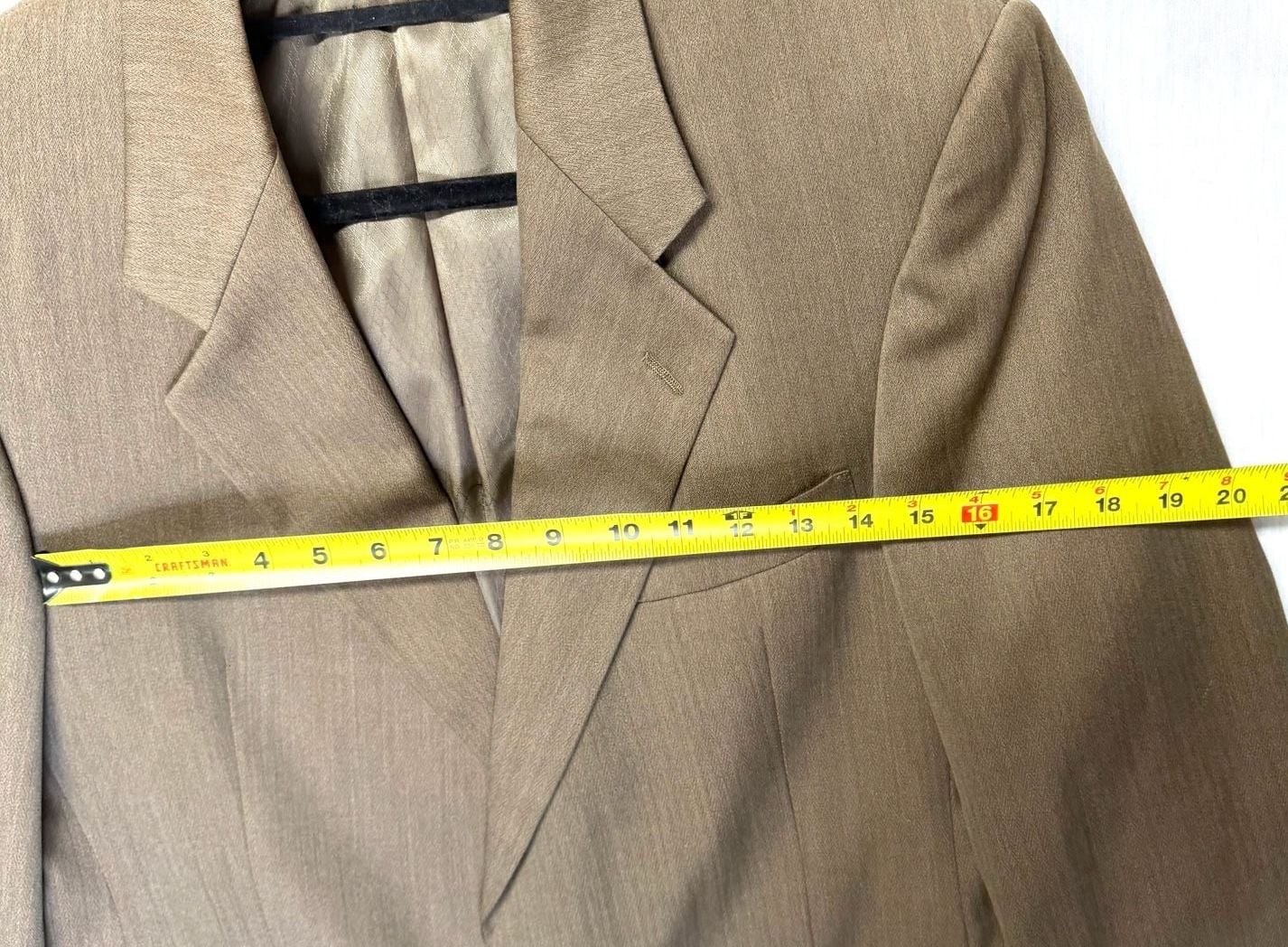 Vintage Hart Schaffner & Marx Rodes Louisville Brown Blazer Sport Coat 4