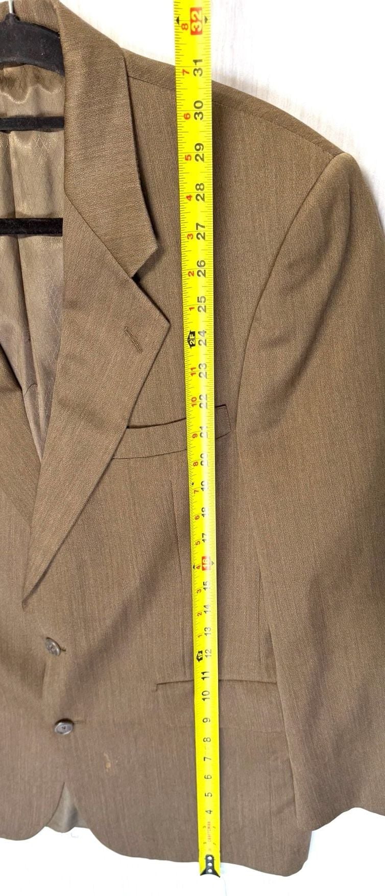 Vintage Hart Schaffner & Marx Rodes Louisville Brown Blazer Sport Coat 5