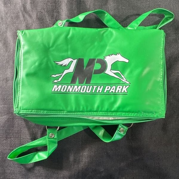 Monmouth Park Racetrack Green Insulated Cooler Bag