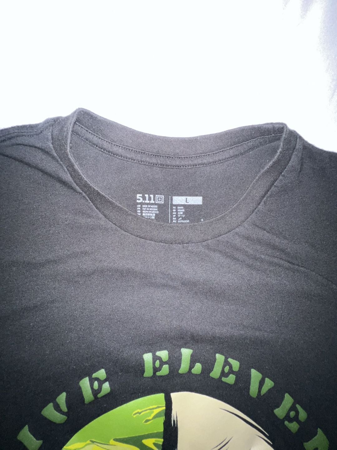 5.11 Tactical Don't Worry Be Ready Graphic T-Shirt Size Large 4