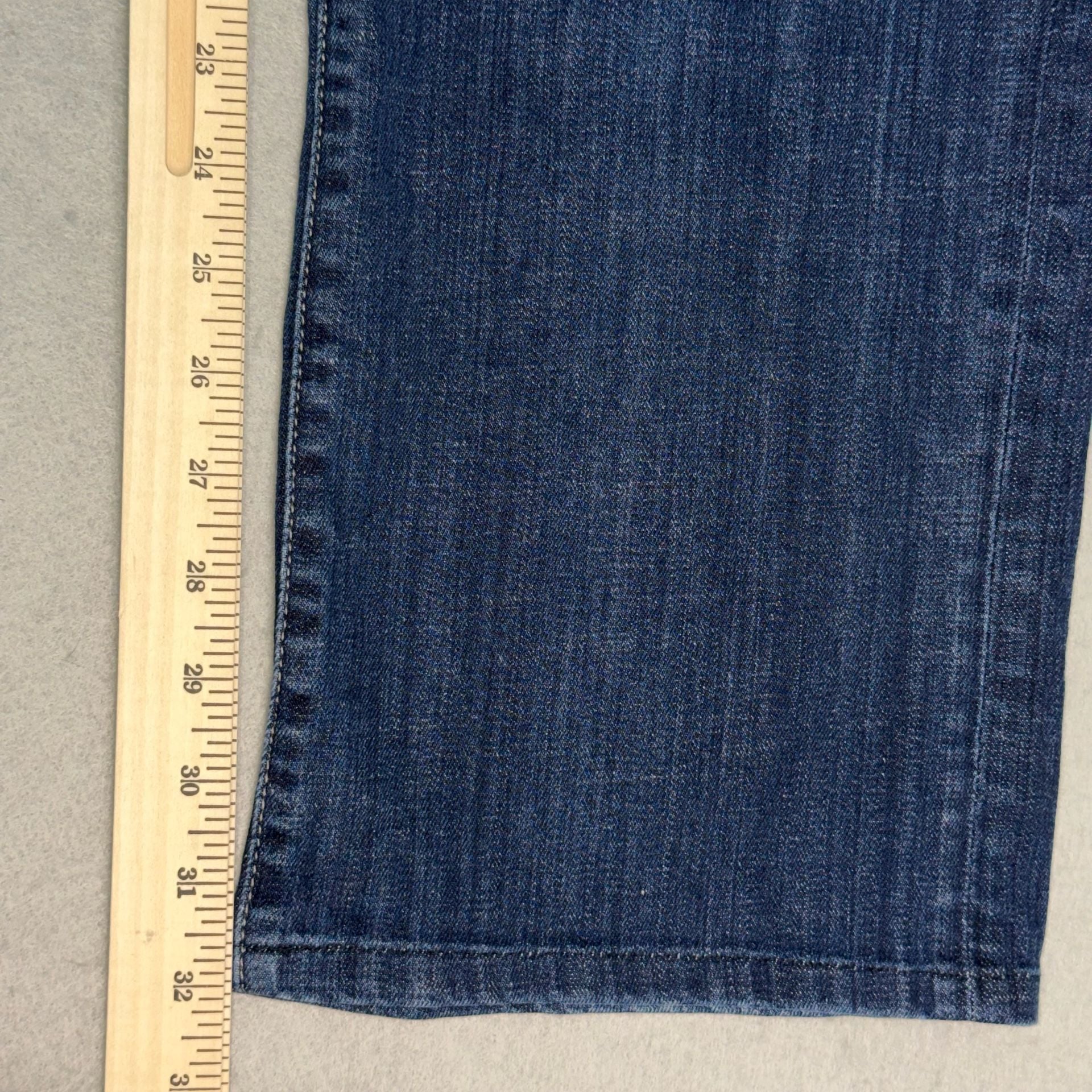 7 For All Mankind Jeans Mens 38 Blue Austyn Relaxed Straight Leg Stretch Designer Denim 11