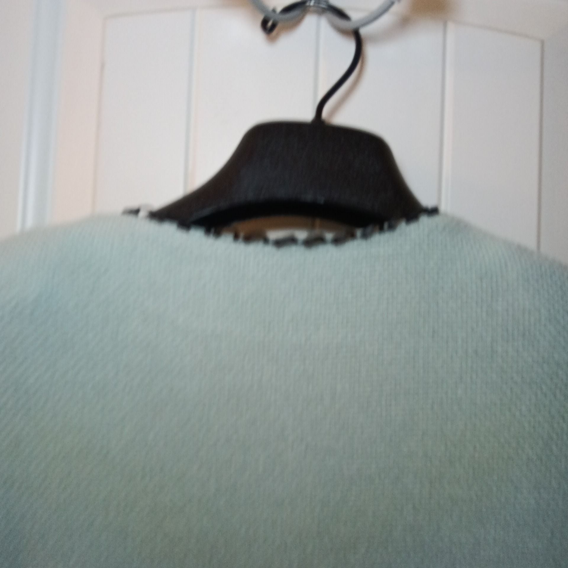 St. John Collection by Marie Gray Light Blue Knit Jacket Size 10 8