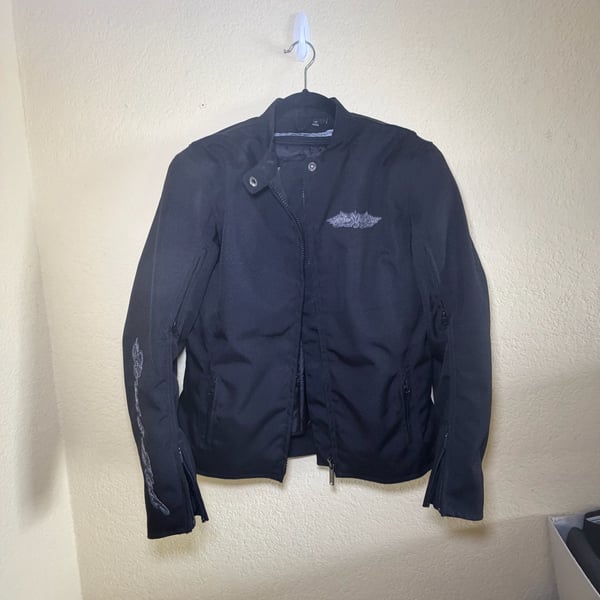 Street & Steel Women's Motorcycle Riding Jacket Black