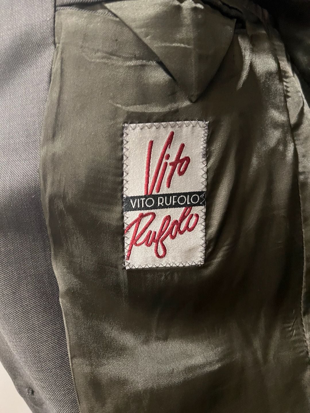 Vito Rufolo Torino 100% Wool Blazer Jacket Size 42 SH 5