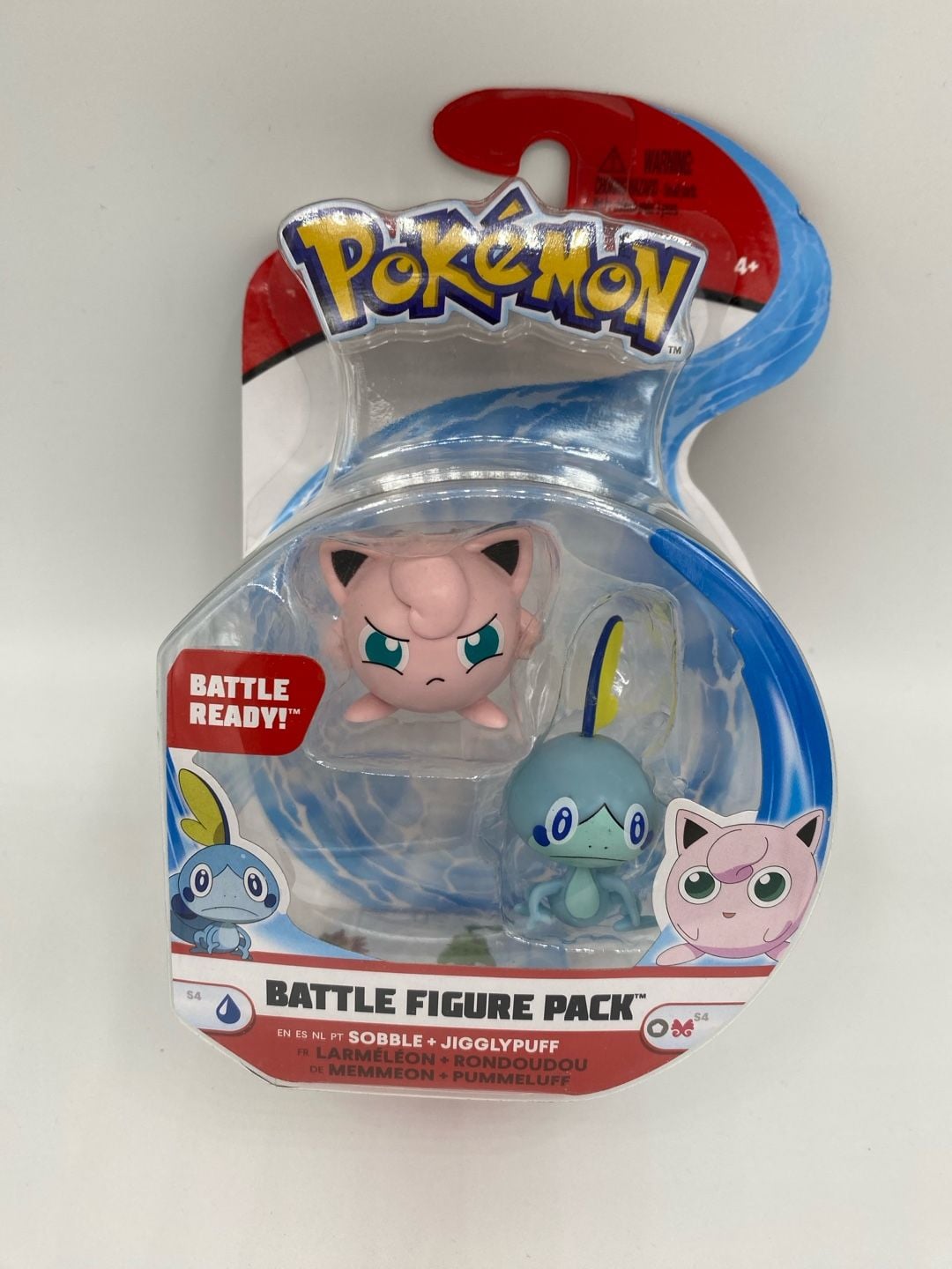 Pokemon Battle Figure Pack - Sobble + Jigglypuff 1