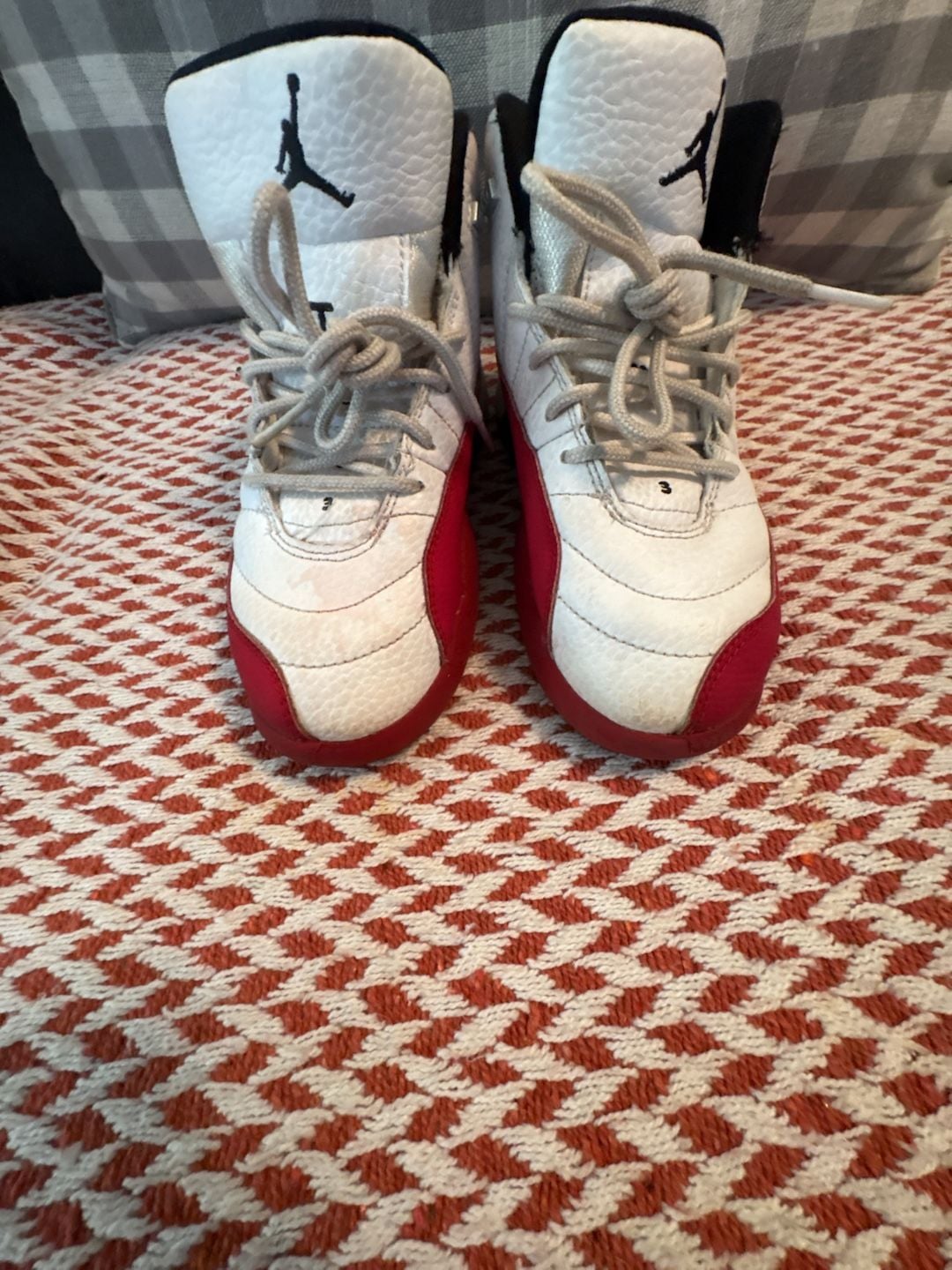 Nike Air Jordan 12 Retro Cherry Size 1Y 10