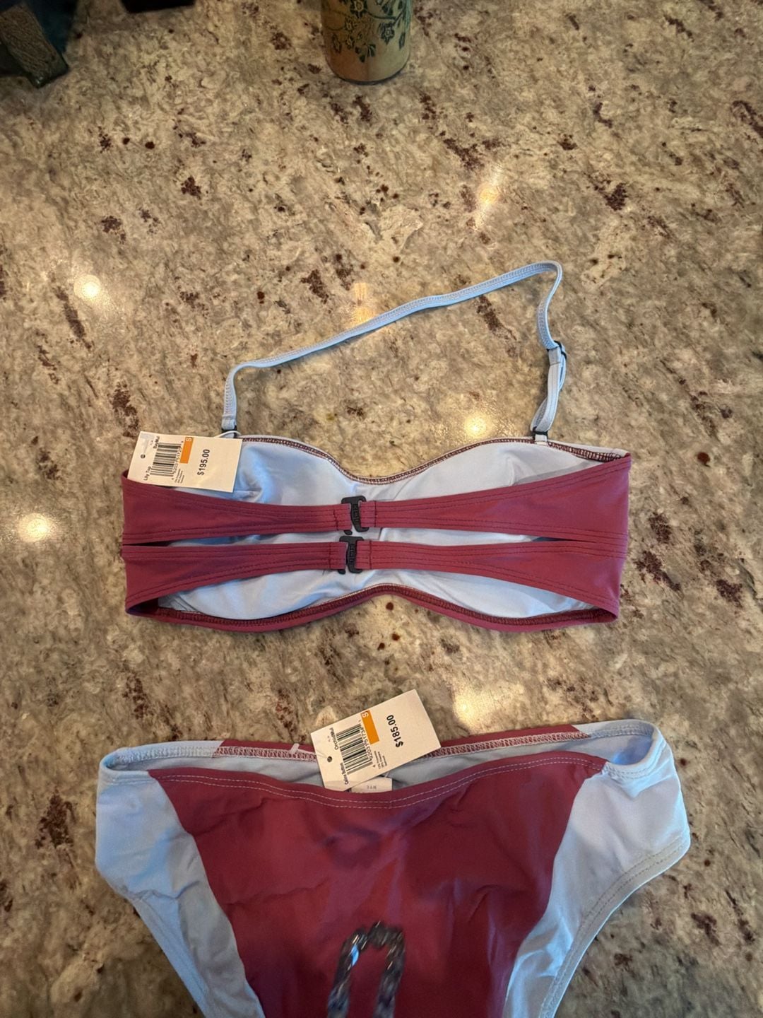 Flagpole NYC Lily Top and Celine Bottom Bikini Set Size S 7