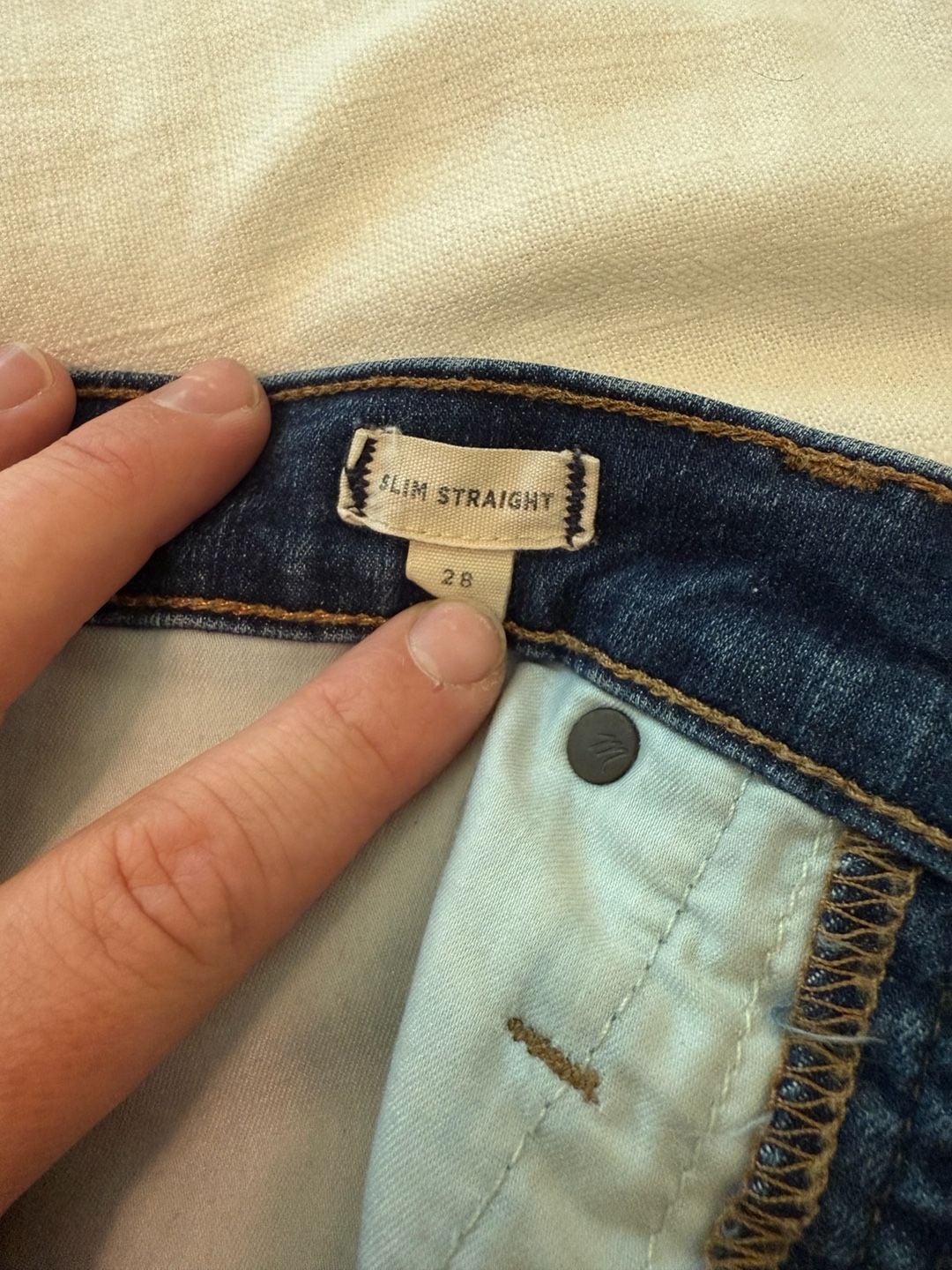Madewell Slim Straight Jeans Size 28 6