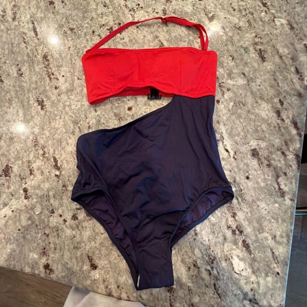 Mei L'ange One-Piece Cutout Swimsuit Size Small