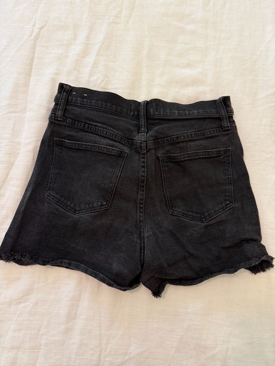 Madewell High-Rise Denim Shorts Black Size 27 5
