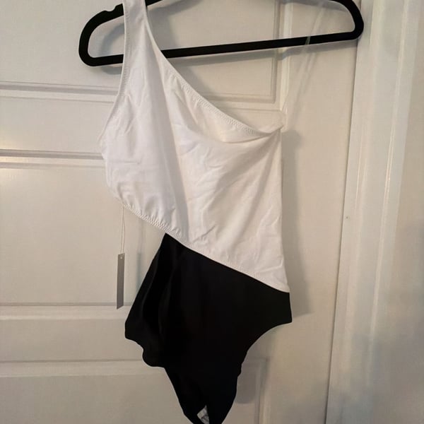 Araks One-Shoulder Colorblock One-Piece Swimsuit Size S