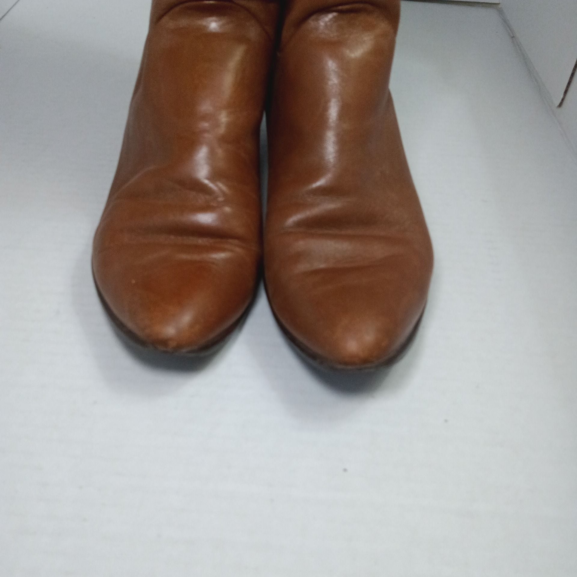 Nine West Women's Brown Leather Knee High Boots Size 8M 5