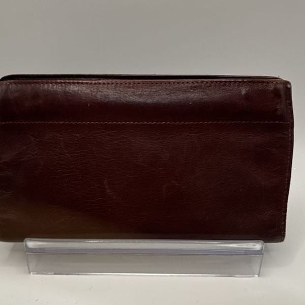 Bosca Full Grain Hide Leather Clutch Wallet