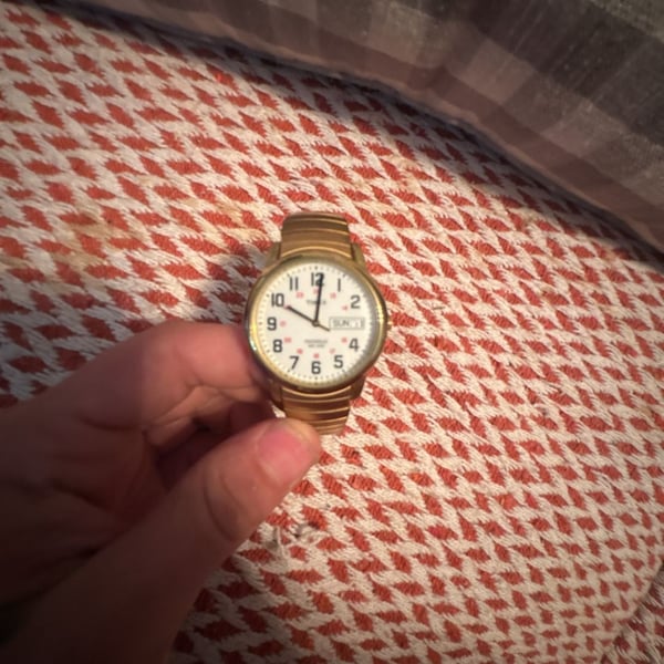 Timex Easy Reader Gold-Tone Expansion Band Watch