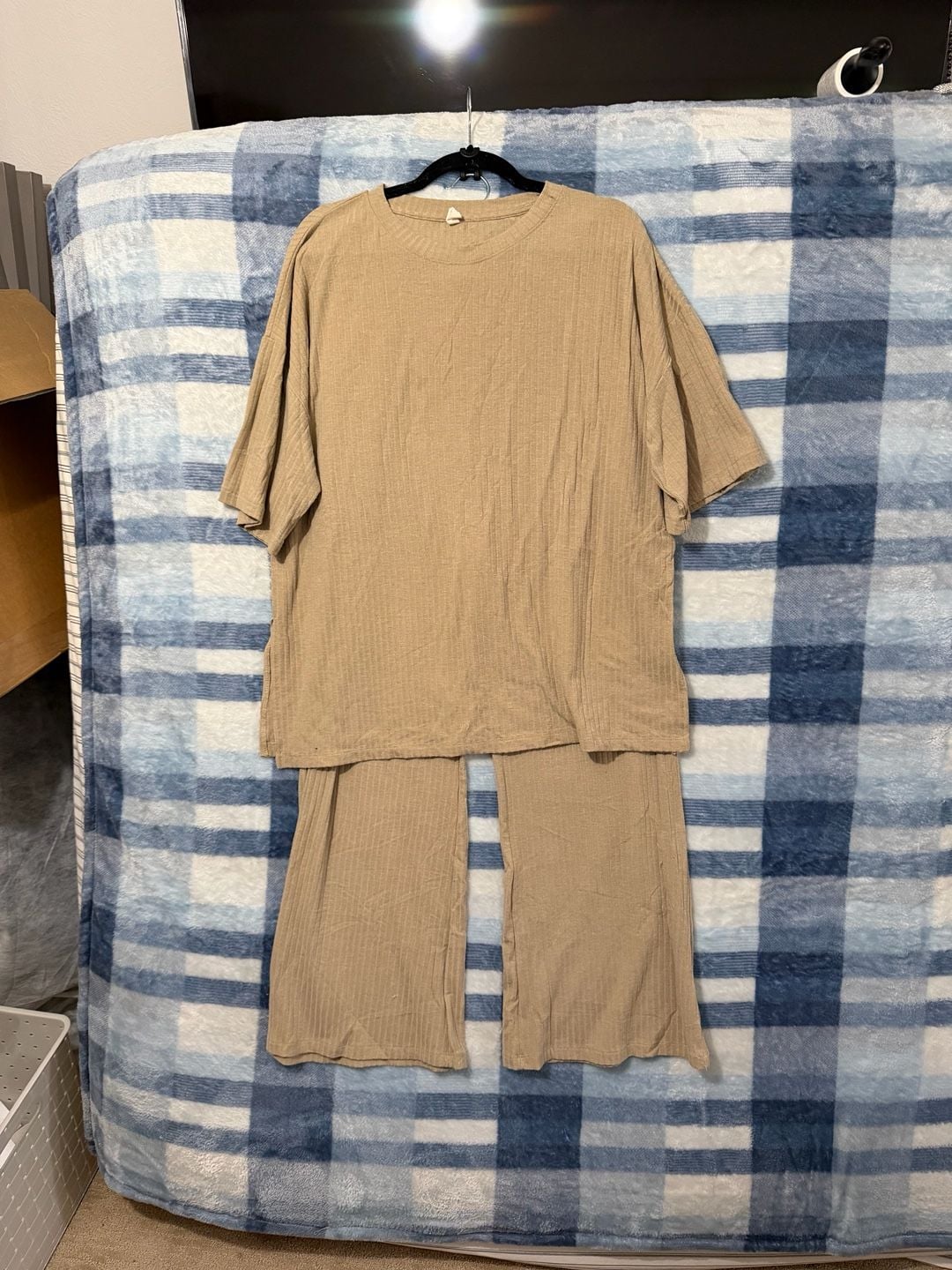 Wishlist Women's Ribbed Lounge Set 1