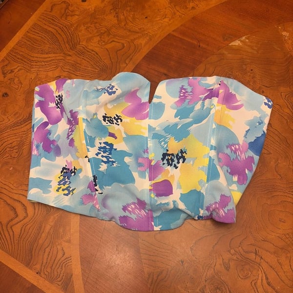 Princess Polly Floral Corset Top Size US 6