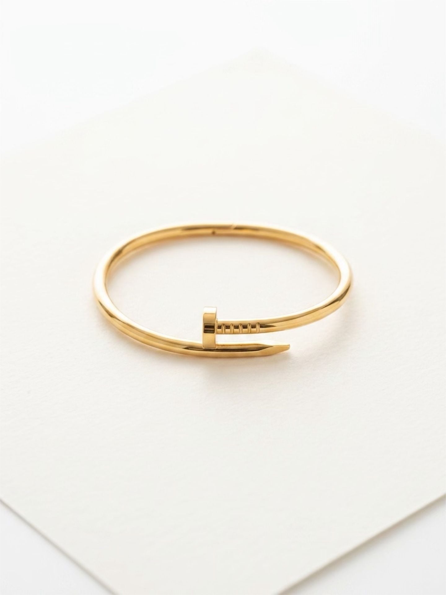 Trendy high quality fashion nail cuff bangle 2
