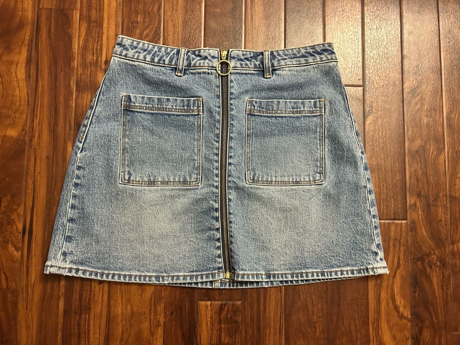 Rolla's Denim A-Line Mini Skirt in Vintage Indigo, Size 31, NWOT 2