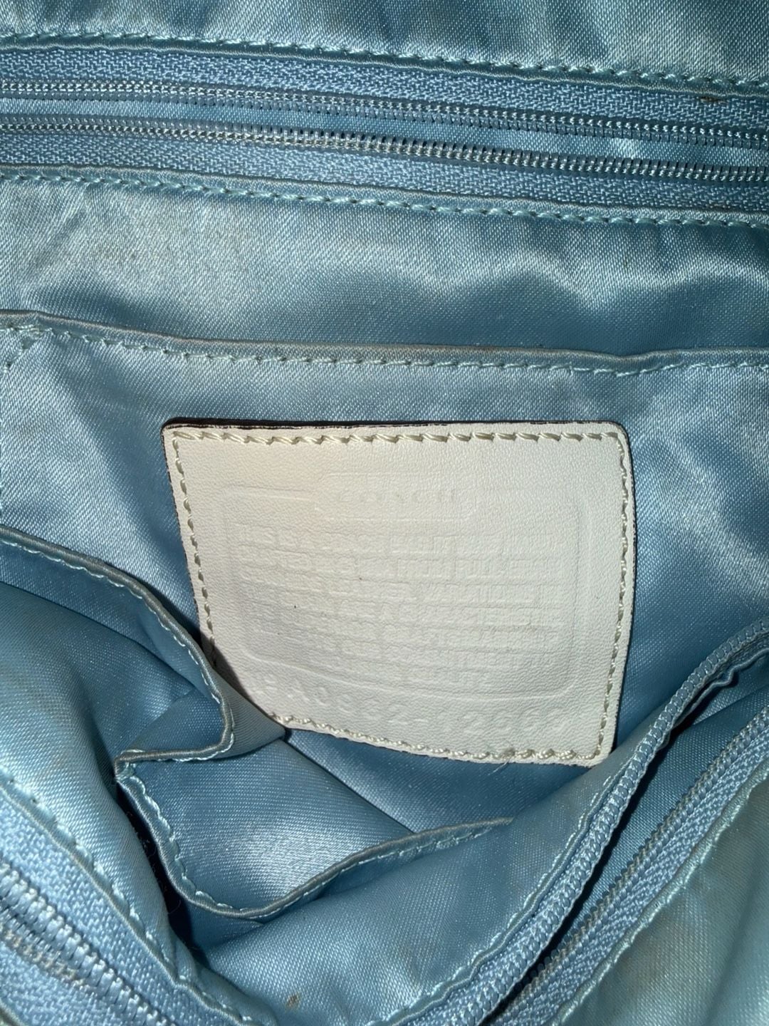 Coach Metallic Gold Leather Hobo Shoulder Bag 14