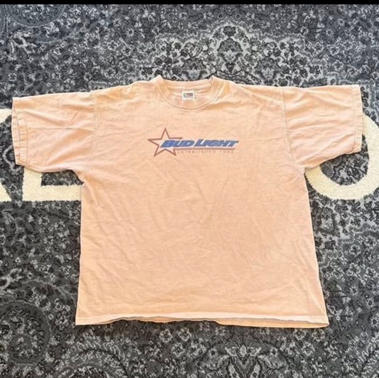 Vintage Bud Light Established 1982 Graphic T-Shirt 2