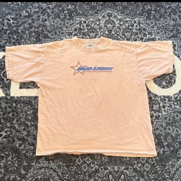 Vintage Bud Light Established 1982 Graphic T-Shirt