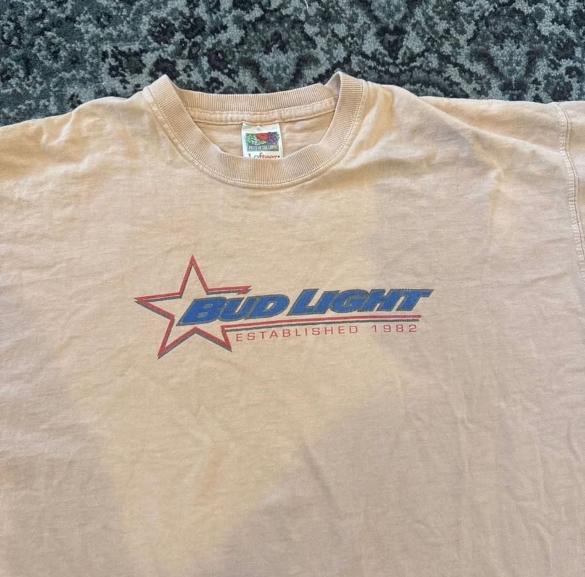 Vintage Bud Light Established 1982 Graphic T-Shirt 3