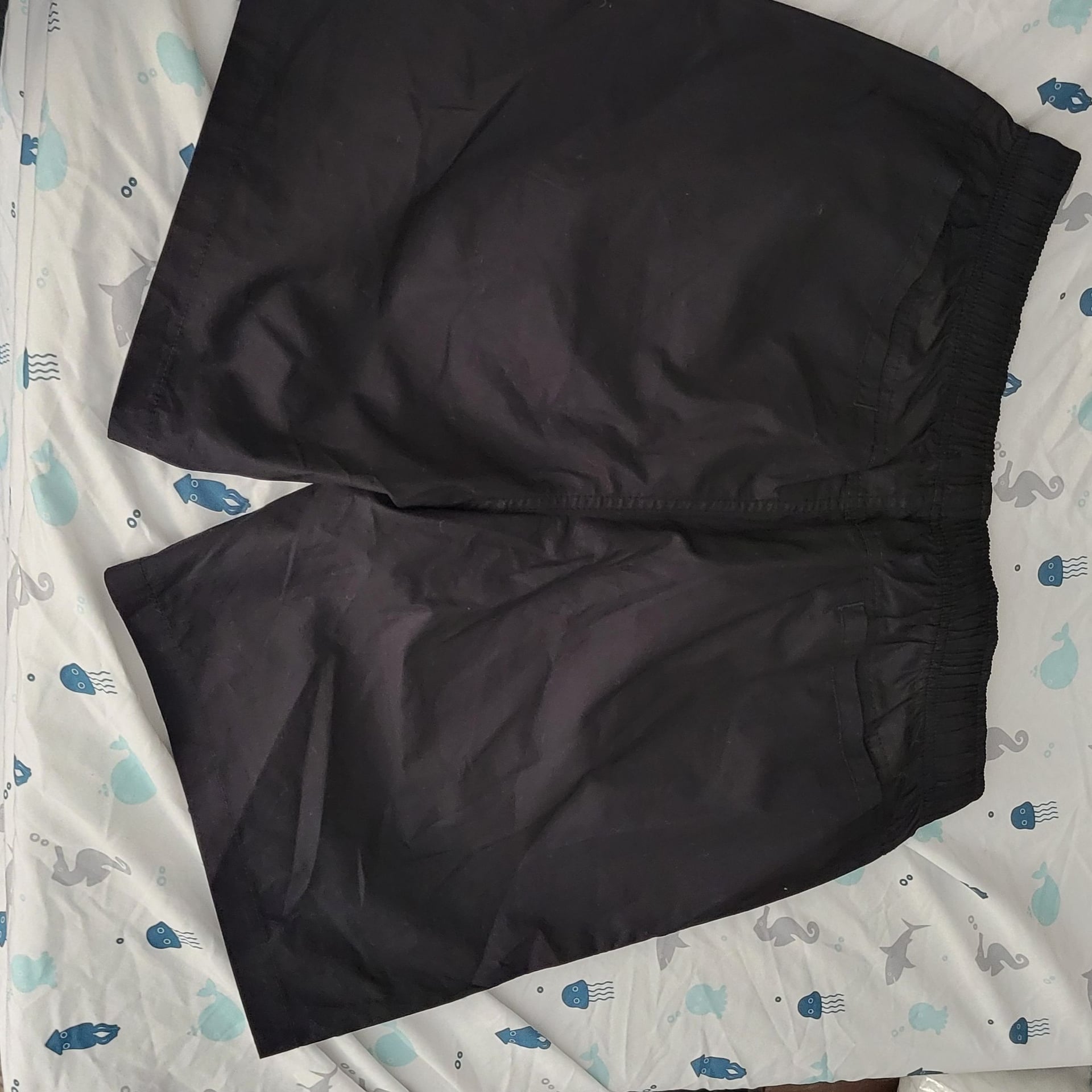CRFT by Maki Black Elastic Waist Shorts Size S 4