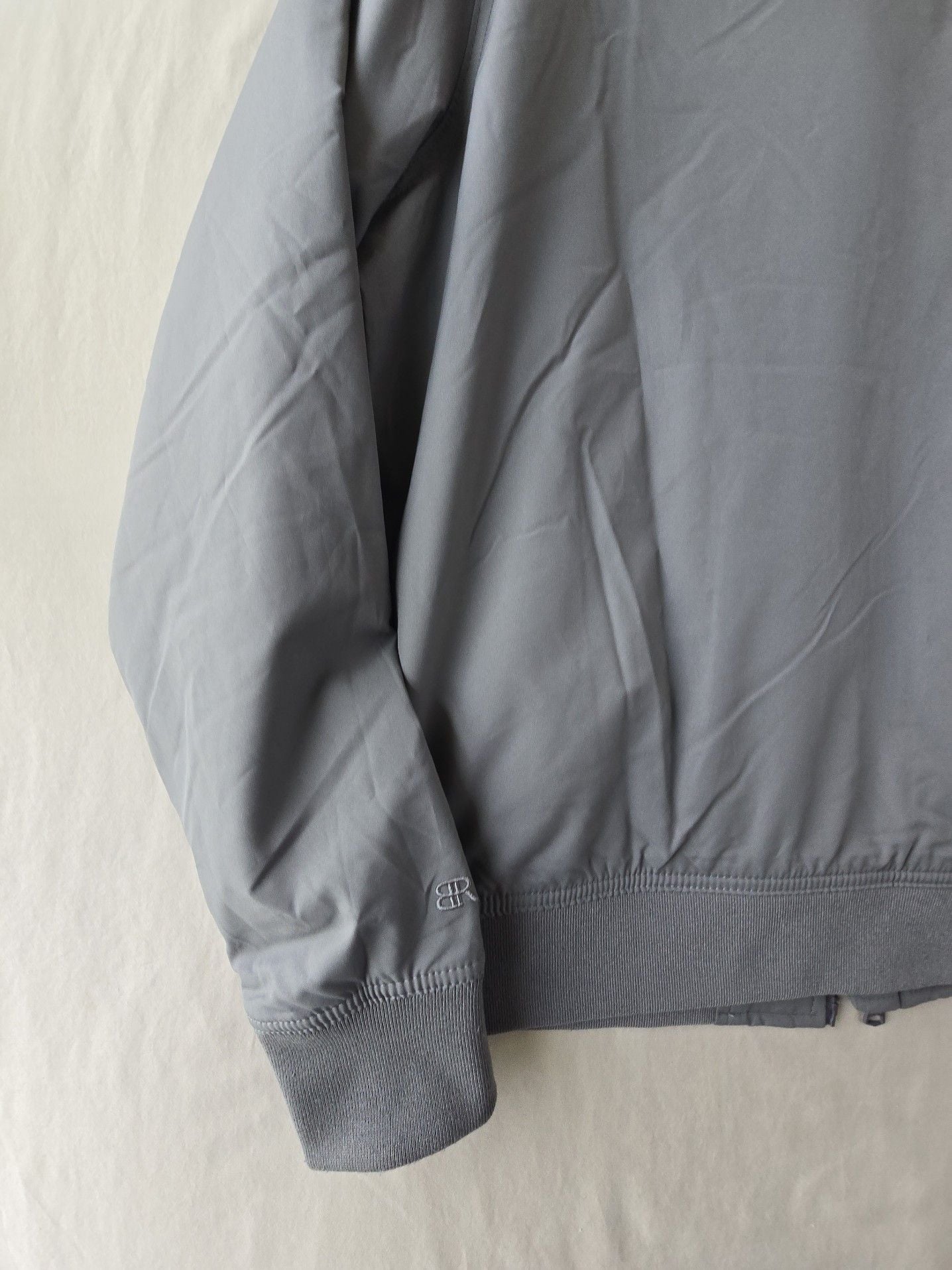 Banana Republic Men's Gray Bomber Jacket Size M 9