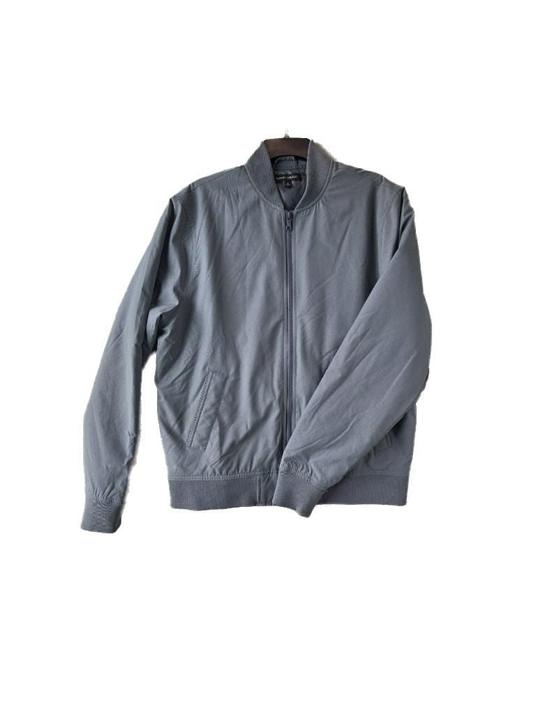 Banana Republic Men's Gray Bomber Jacket Size M 2