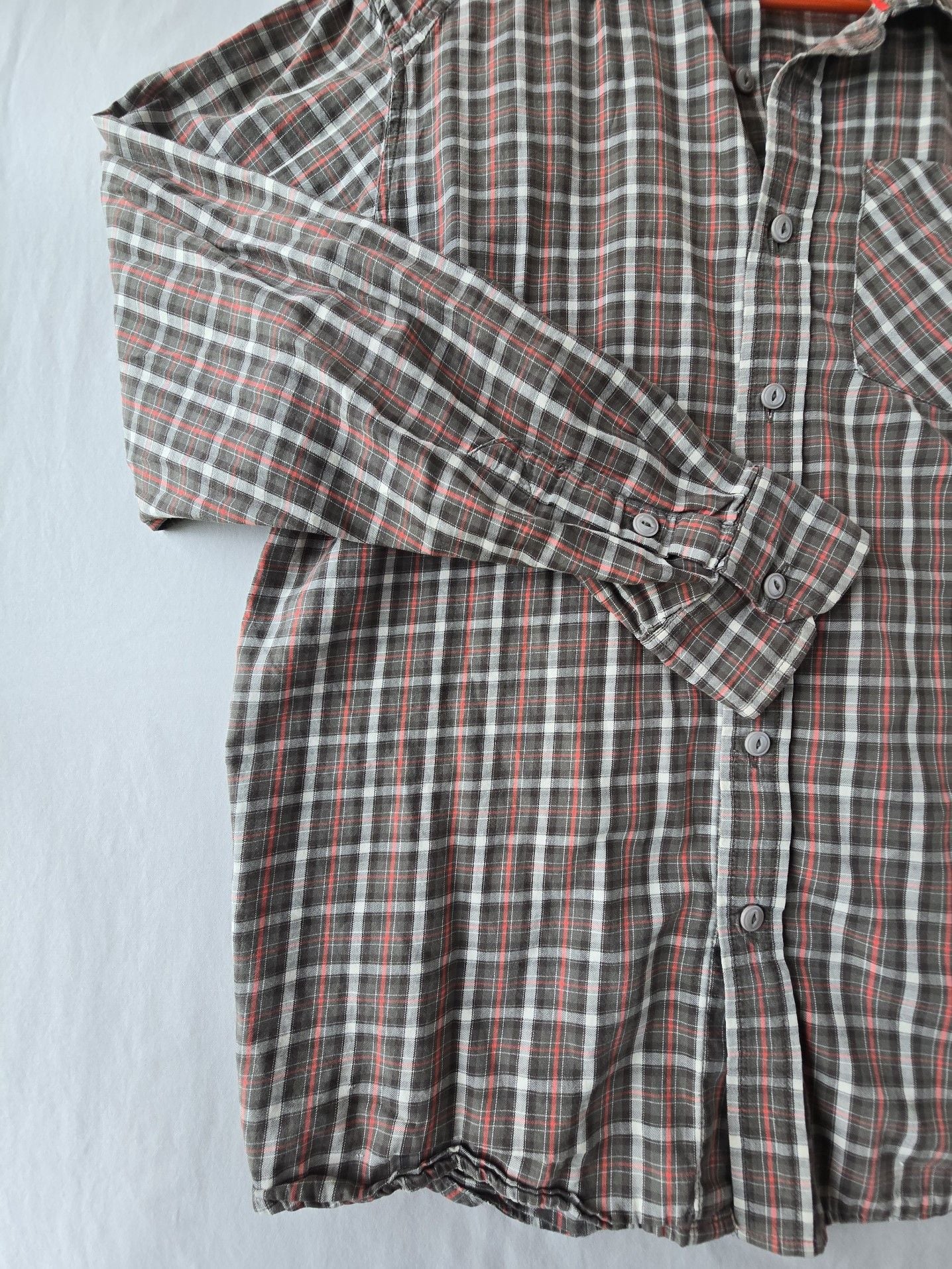 Merrell Men's Long Sleeve Plaid Button Down Shirt Size M 4