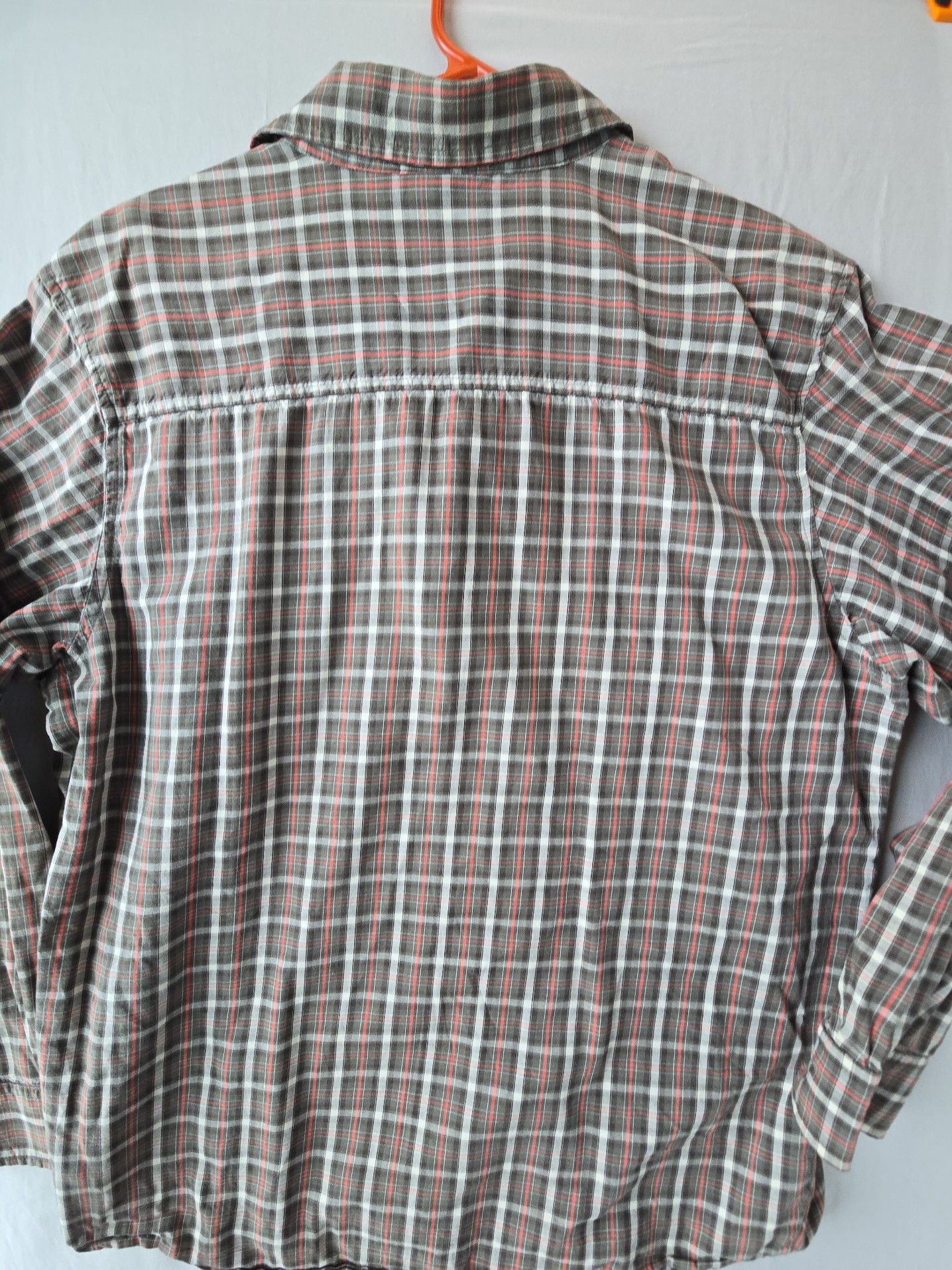 Merrell Men's Long Sleeve Plaid Button Down Shirt Size M 16