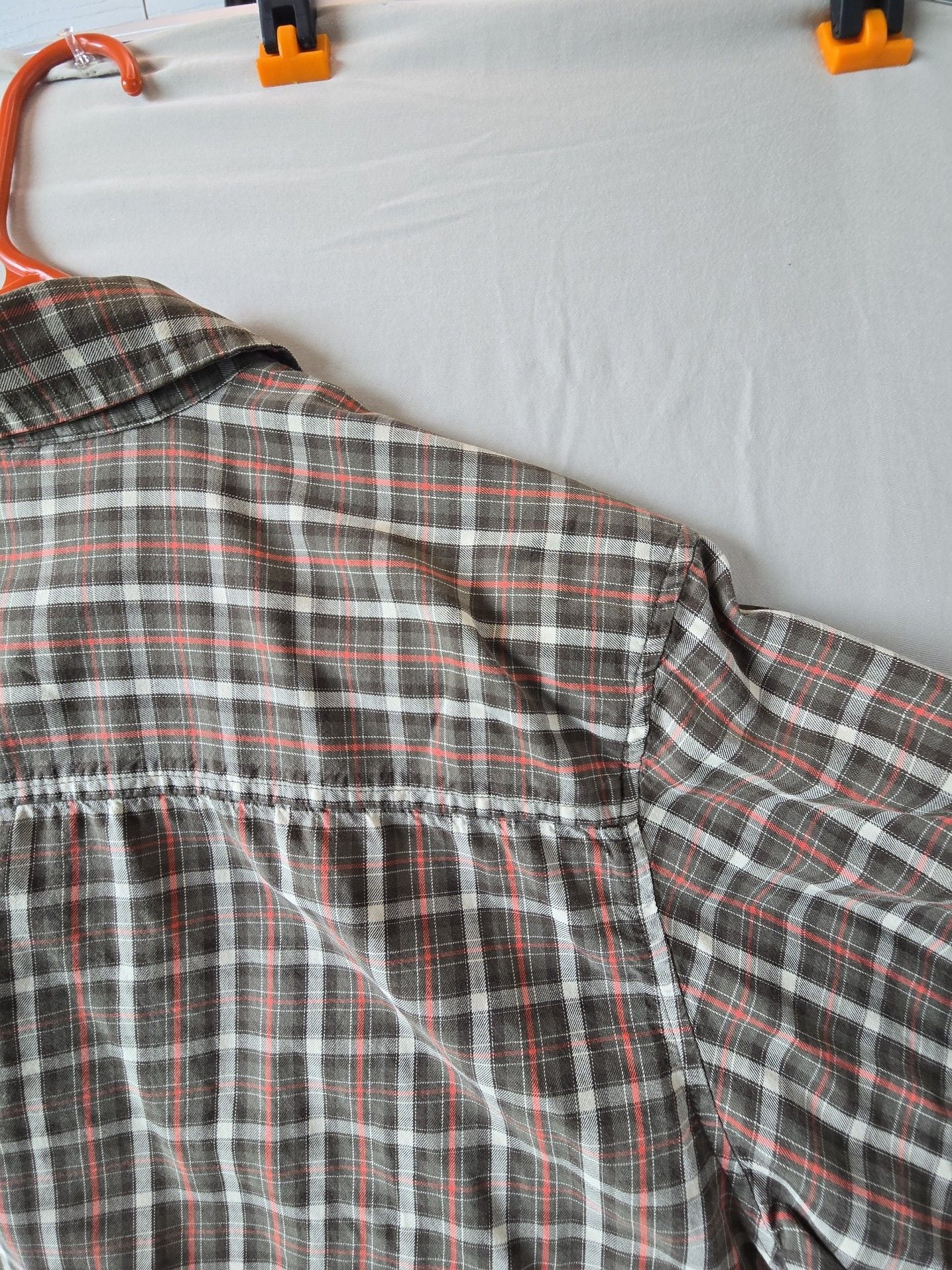 Merrell Men's Long Sleeve Plaid Button Down Shirt Size M 18