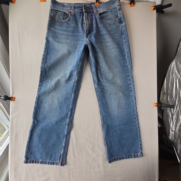 X2 Loose M42 Regular Rise Boot Cut Jeans 32x30