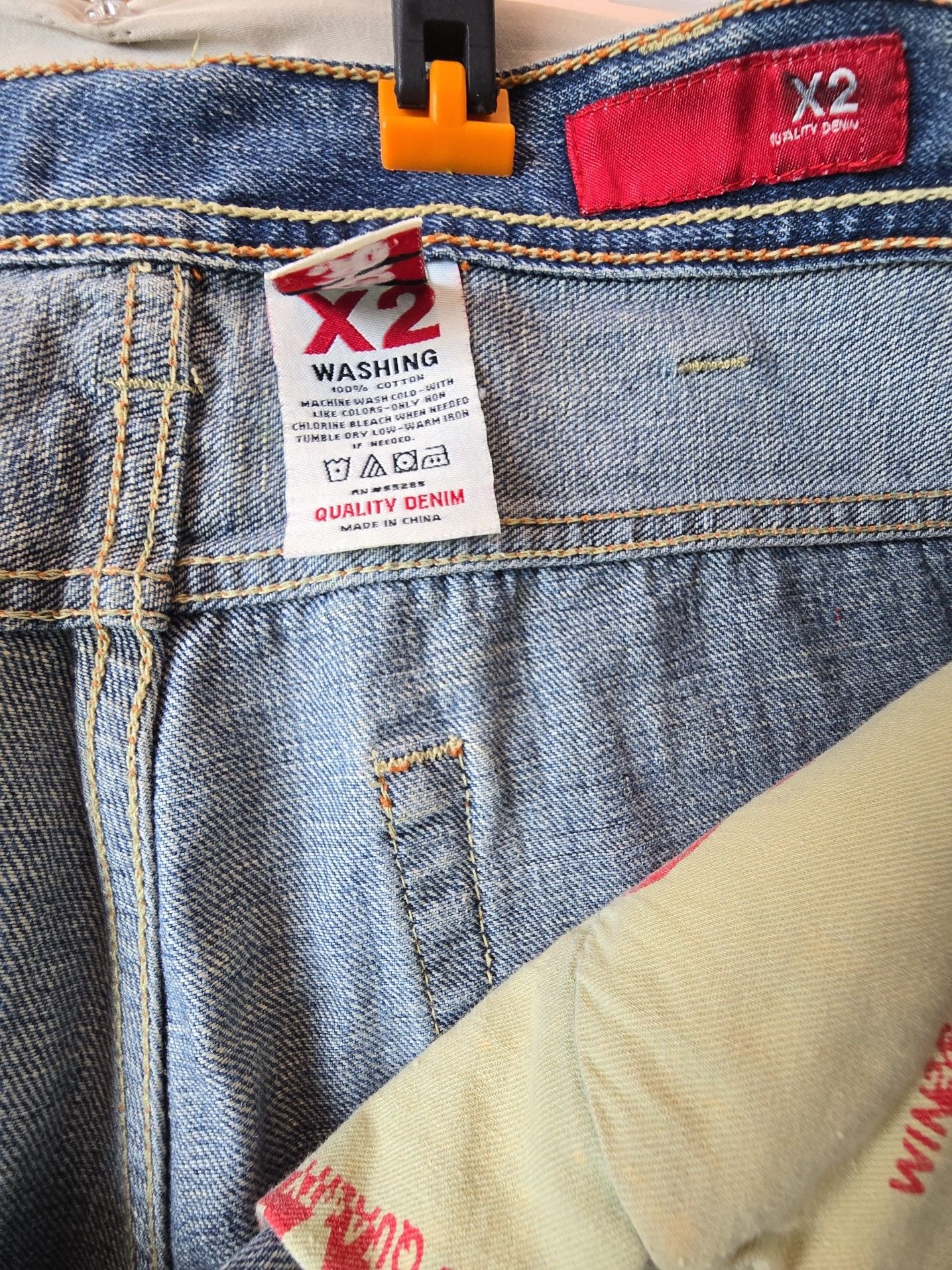 X2 Loose M42 Regular Rise Boot Cut Jeans 32x30 8
