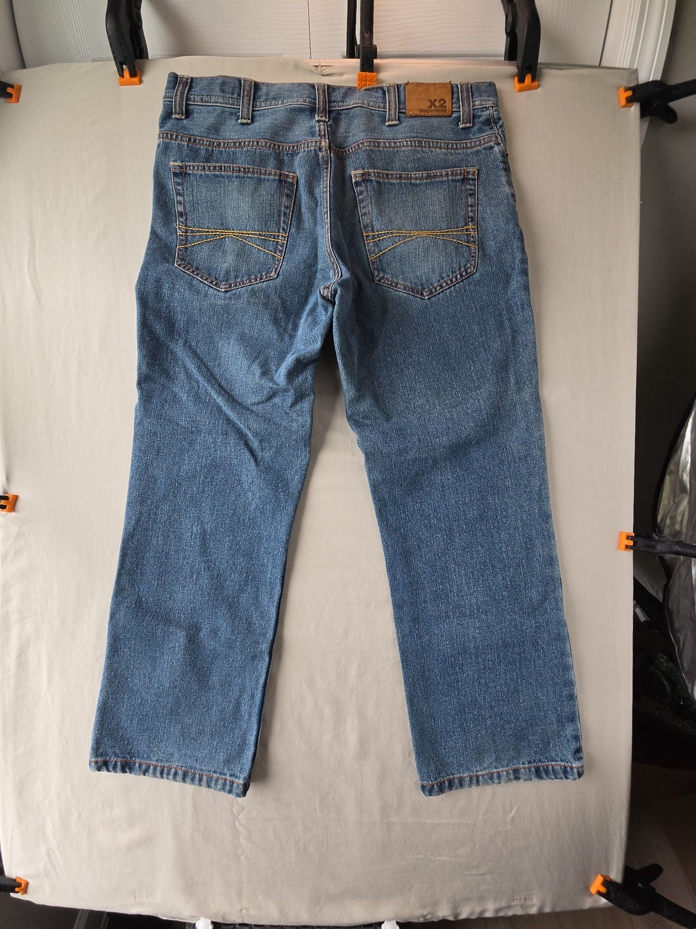 X2 Loose M42 Regular Rise Boot Cut Jeans 32x30 14
