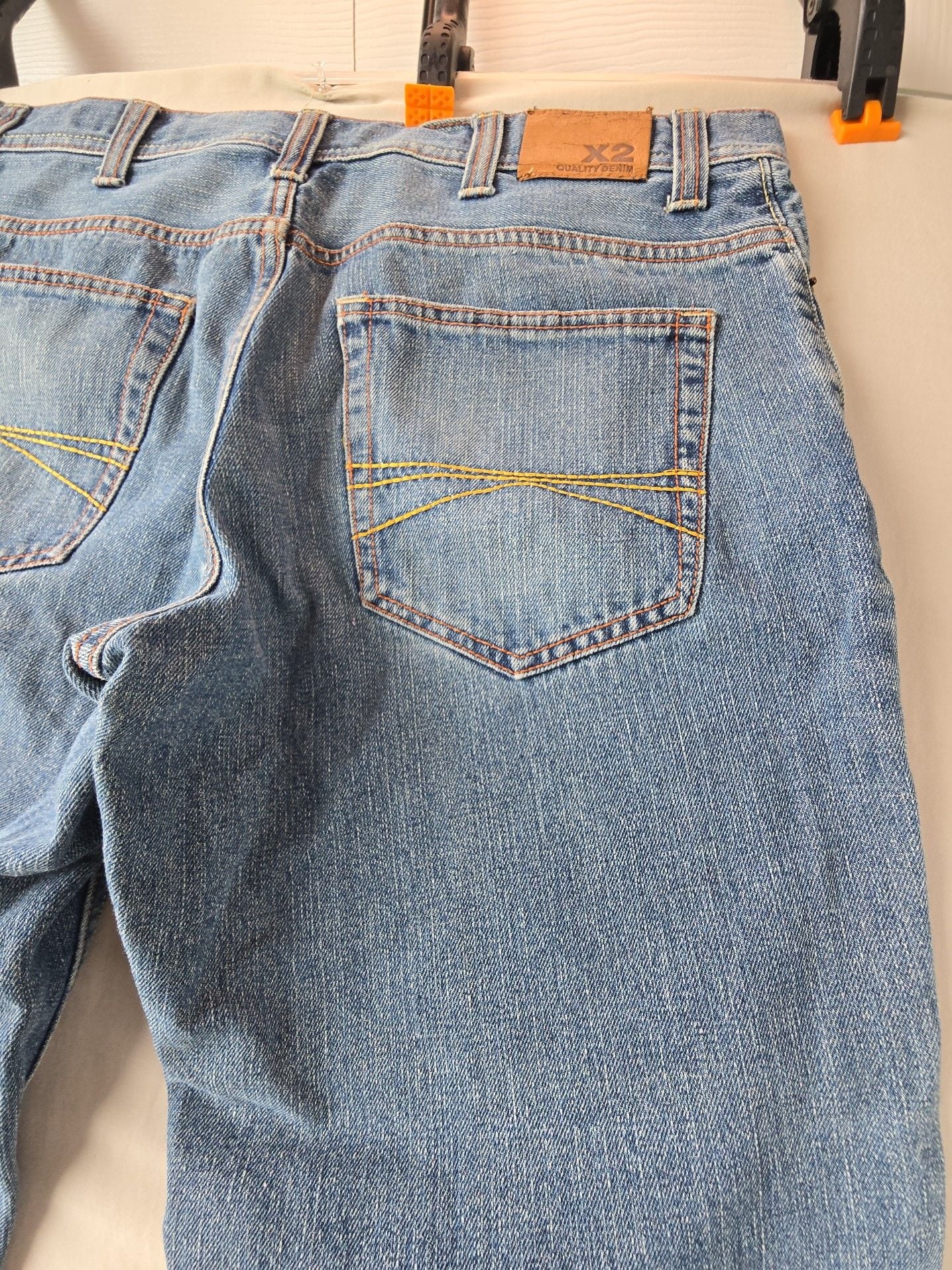 X2 Loose M42 Regular Rise Boot Cut Jeans 32x30 18