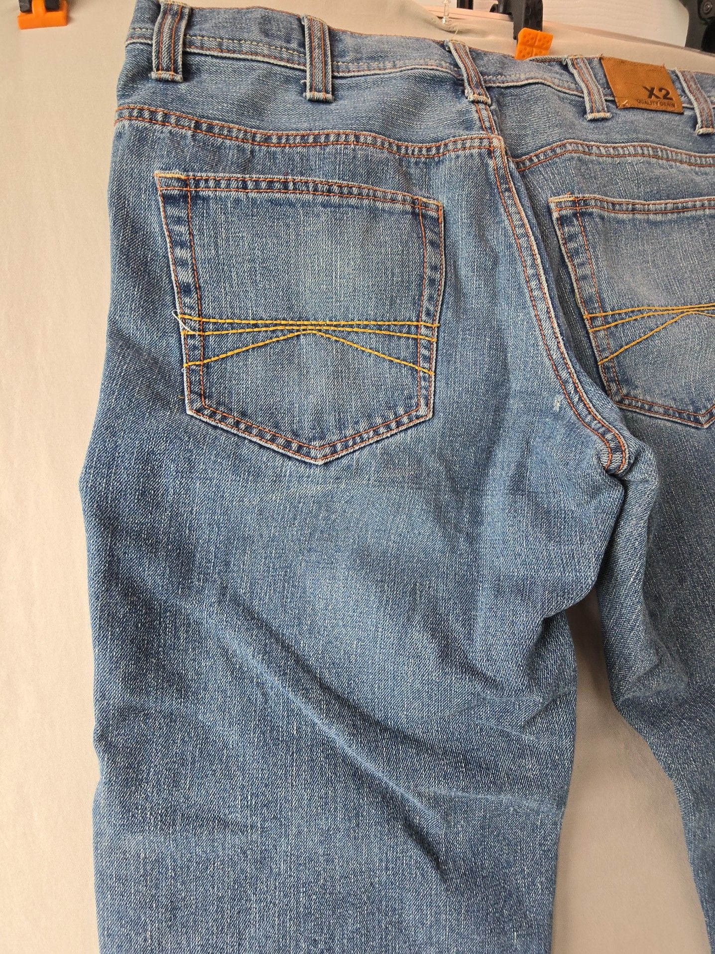 X2 Loose M42 Regular Rise Boot Cut Jeans 32x30 19