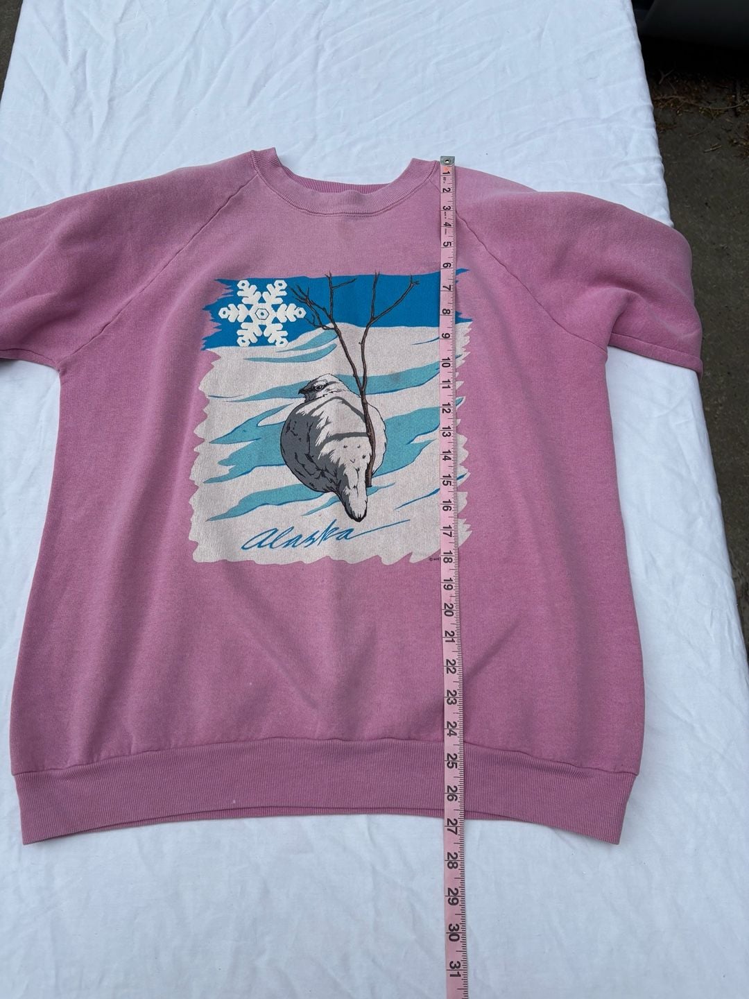 Vintage 1989 Fruit of the Loom Alaska Graphic Sweatshirt 6