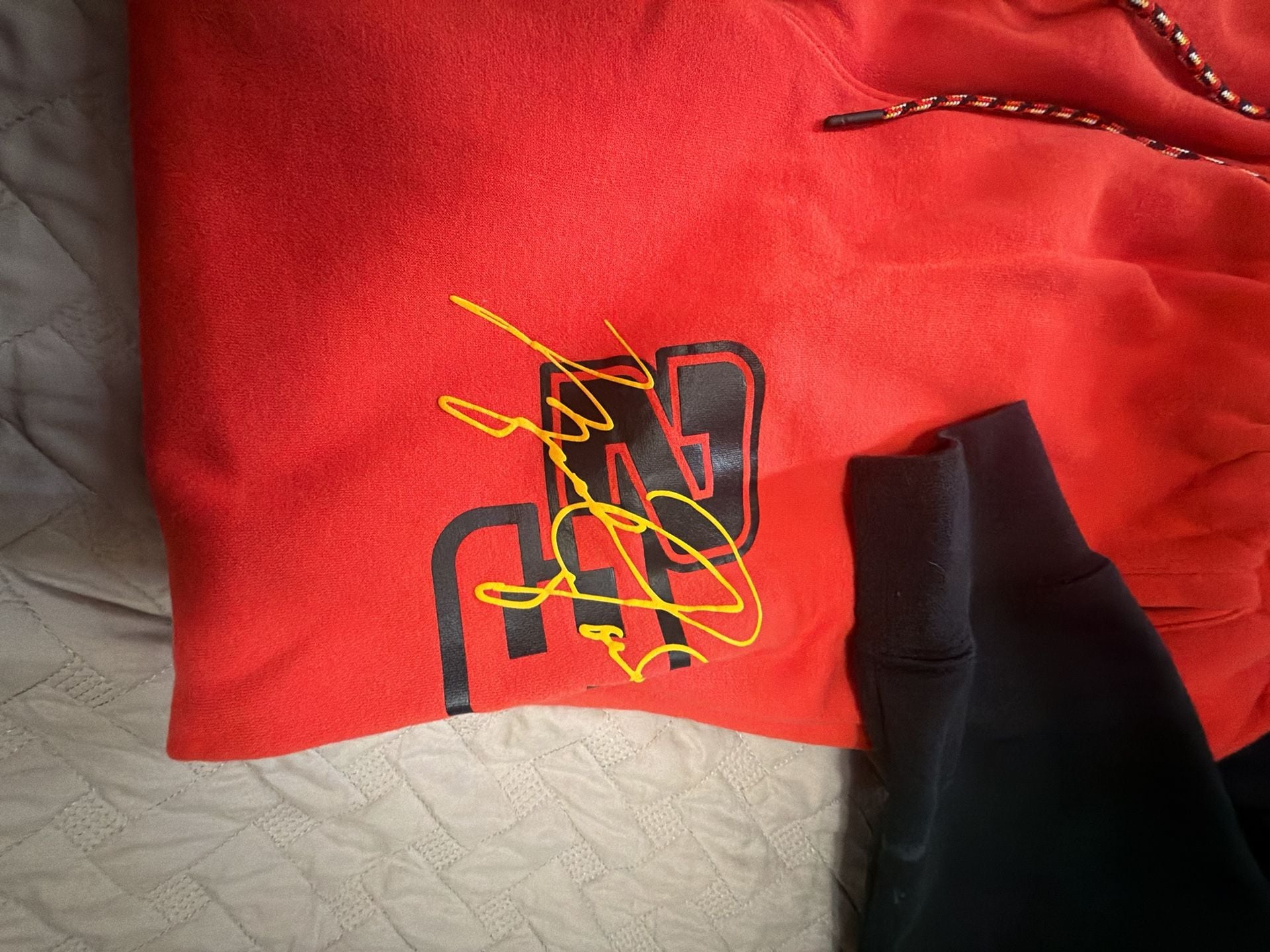 Jordan Brand Checkered Logo Hoodie and Sweatpants Set Size M 8