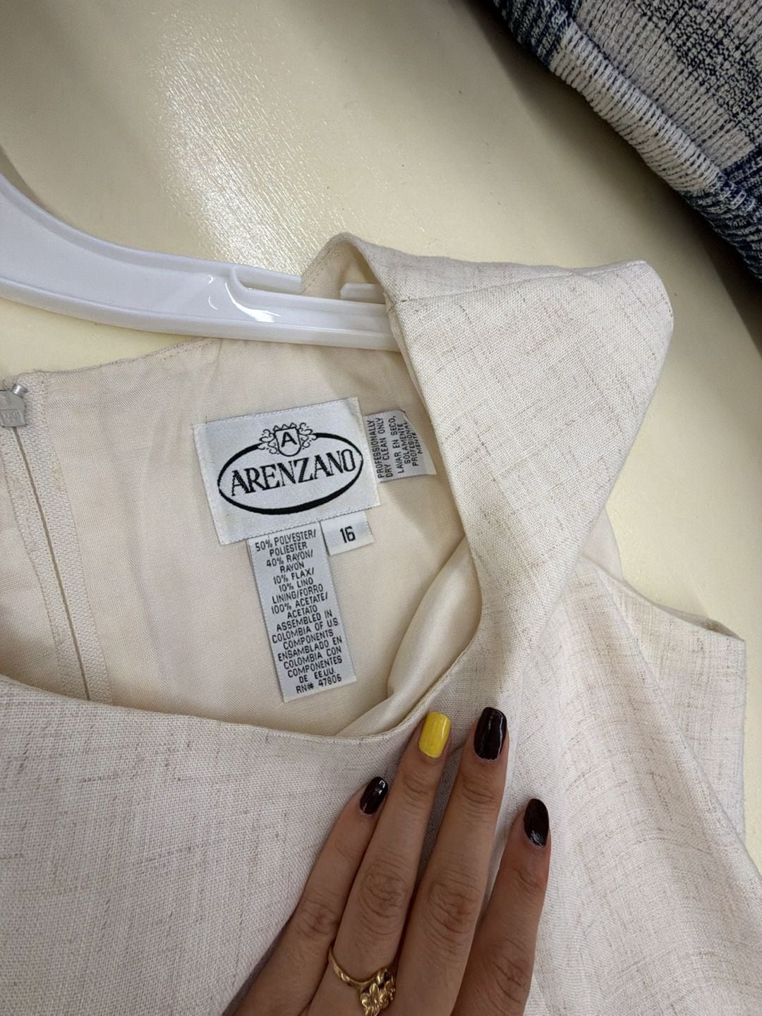 Arenzano Sleeveless Pleated Drop Waist Dress Size 16 8