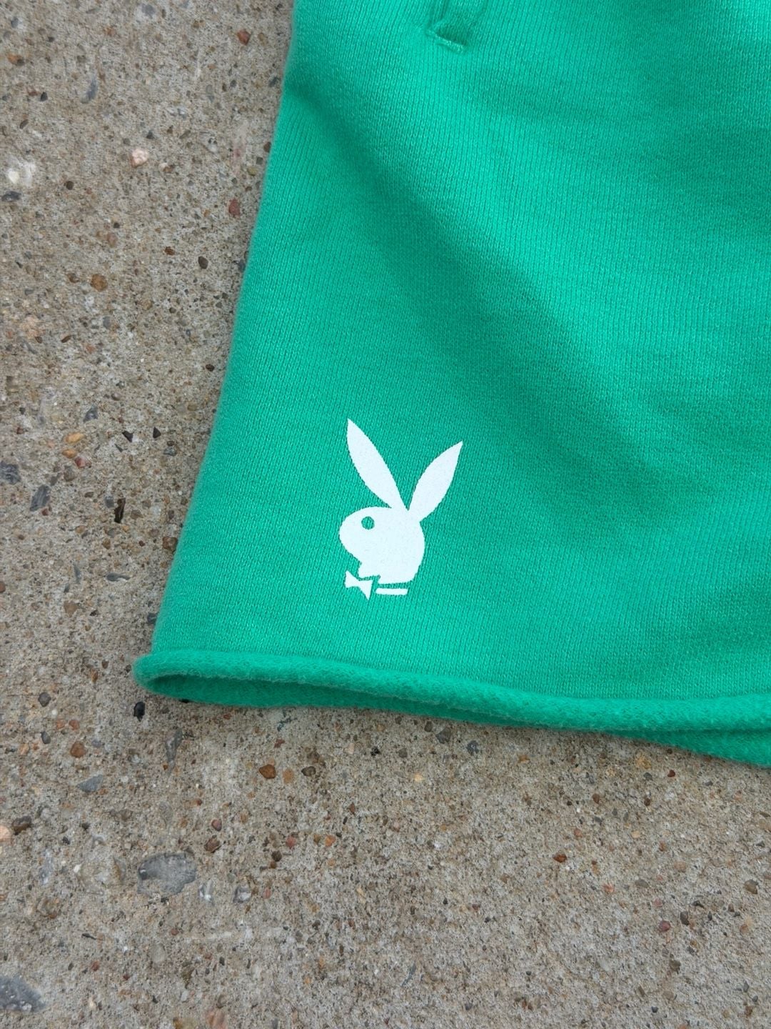 Playboy by PacSun Sports Club Green Sweat Shorts Size XS 8