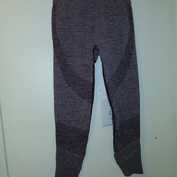 VICTORIA'S SECRET PINK Size L Seamless Mesh Workout Leggings Tight Women's #3049