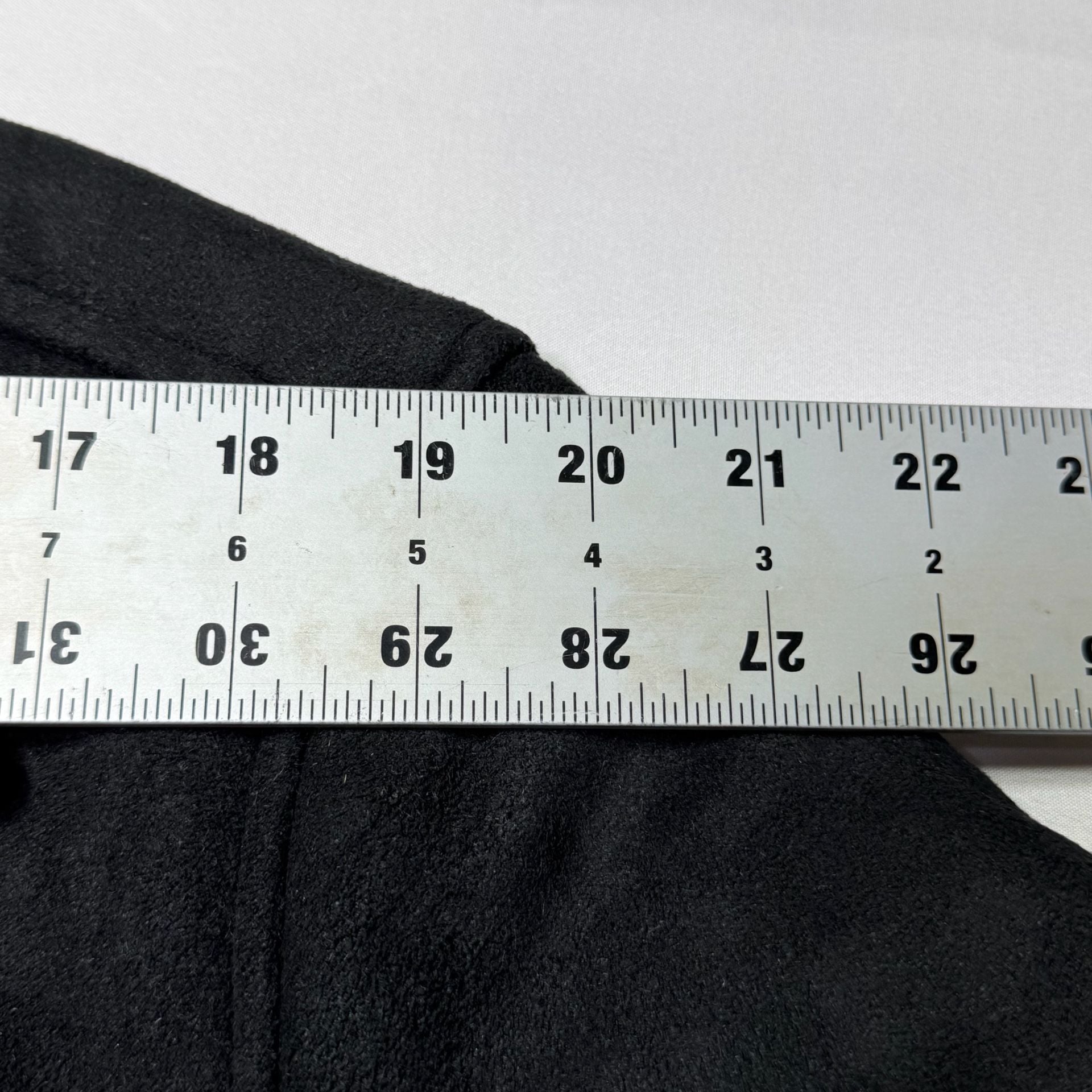 Perry Ellis Portfolio Faux Suede Sherpa Lined Jacket Black XL 13