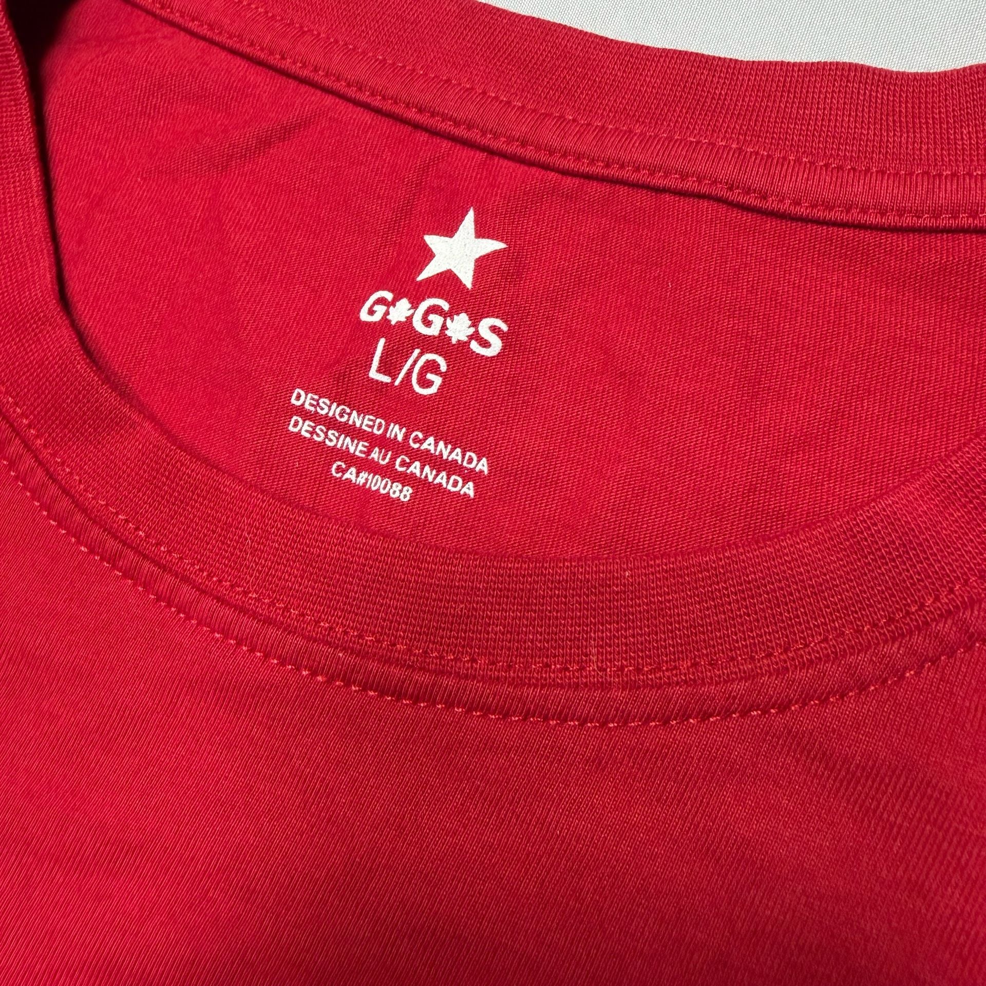 G*G*S Canada Long Sleeve Shirt Size Large 4