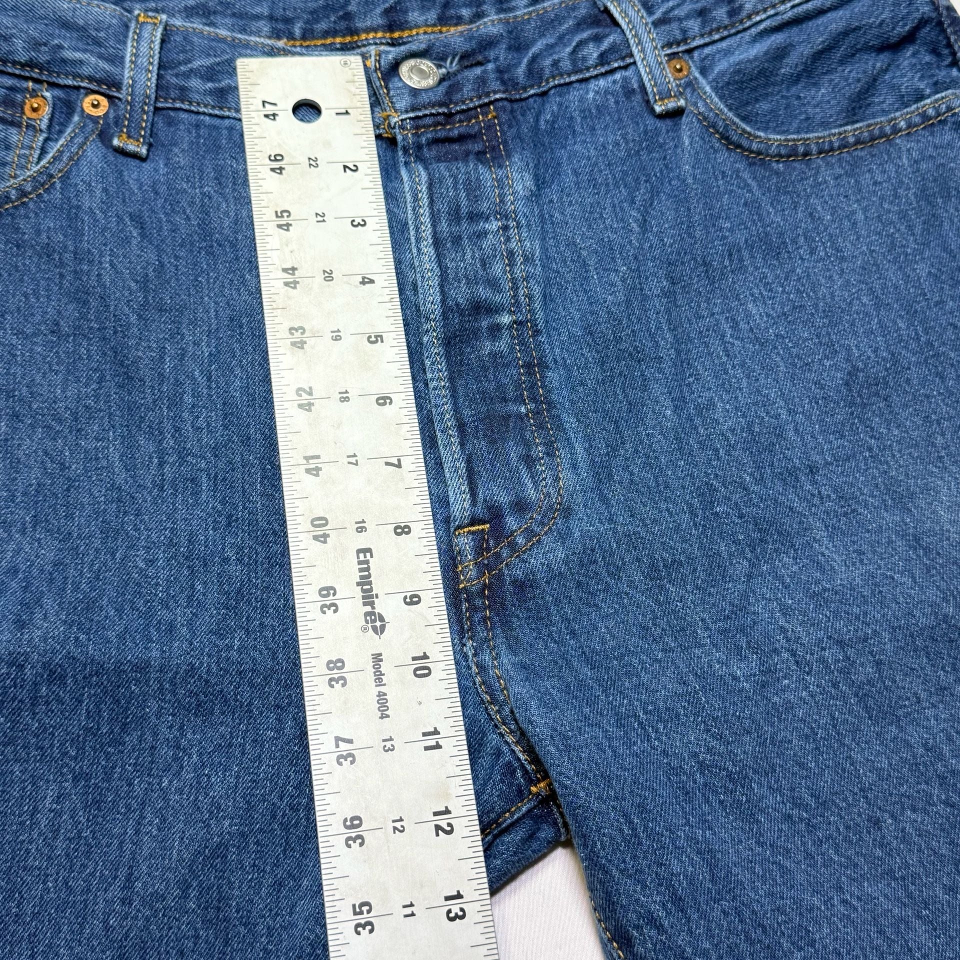 Levi's 501 Original Fit Button Fly Jeans 36x34 5