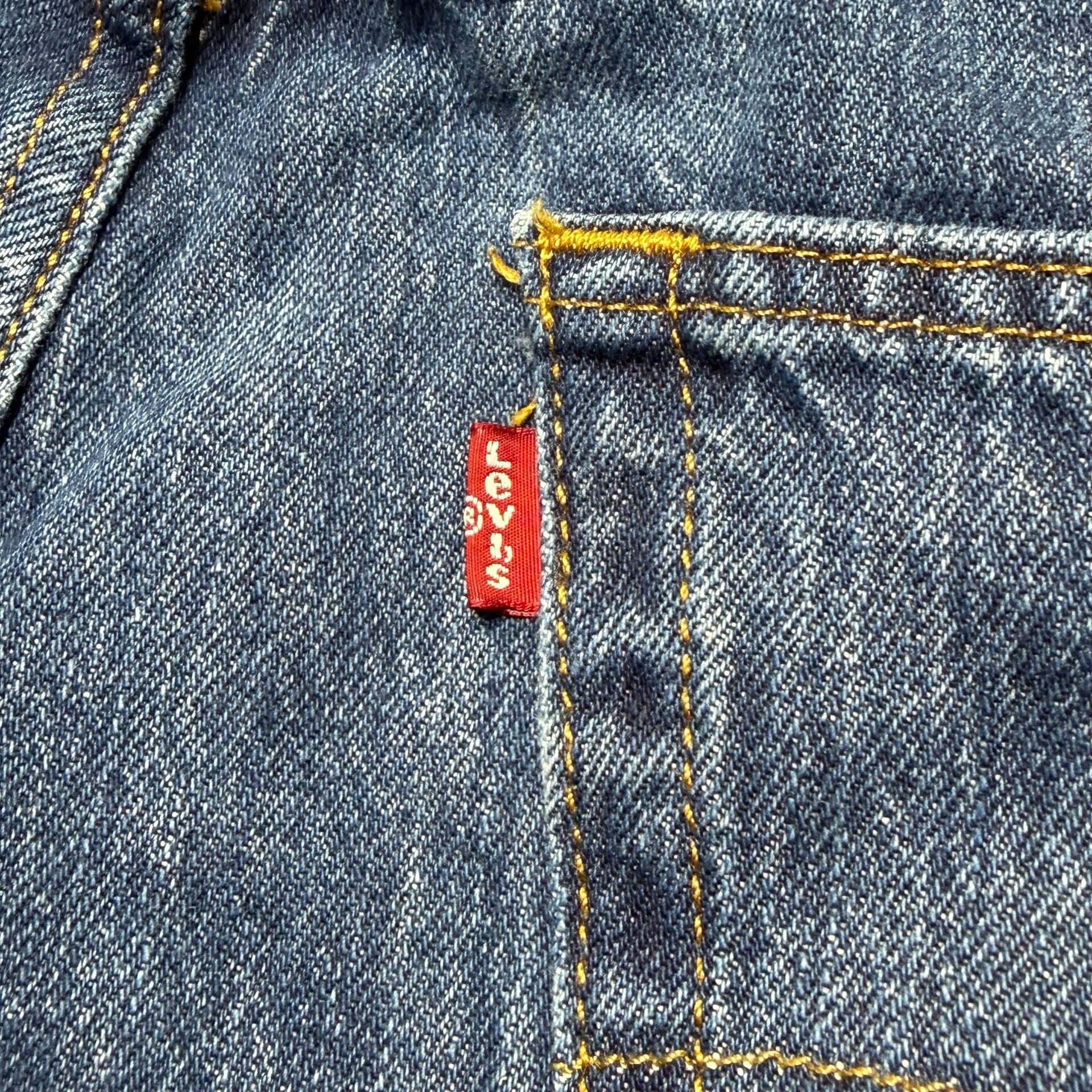 Levi's 501 Original Fit Button Fly Jeans 36x34 9